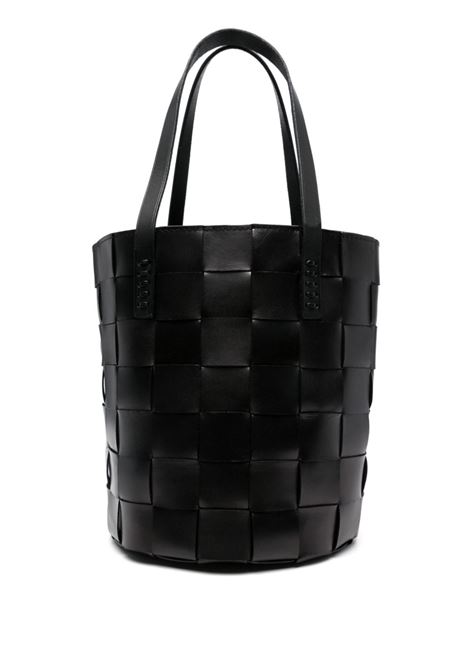 Black Japan Bucket hand bag Dragon Diffusion - women